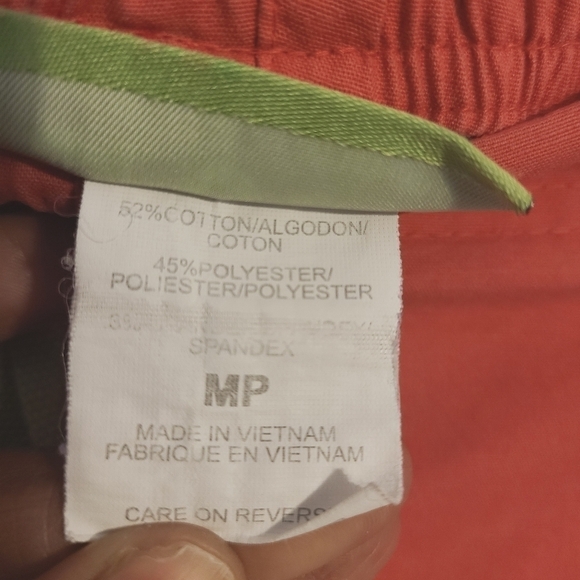 CROCS | Women's Melon Pink Hospital Scrubs Drawstring Pants (Size MP) - Picture 4 of 14